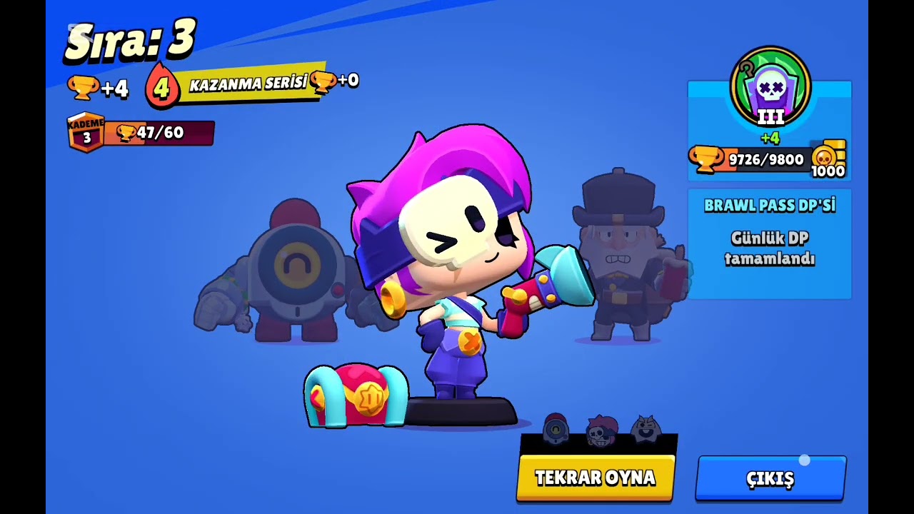 Kuzenimle brawl stars oynadım
