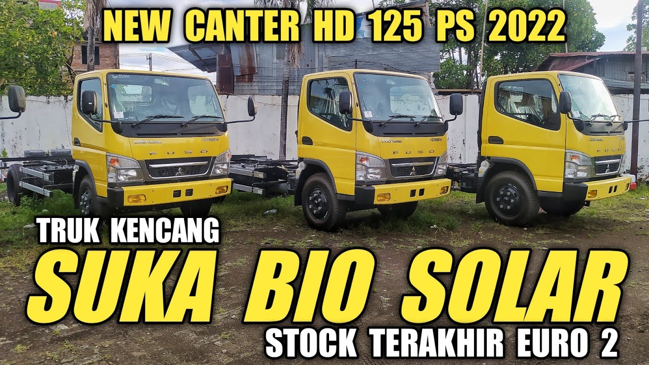 Truk Fuso Canter Euro 2 HD 125 PS 2022 | Aman Pake Solar Bosok #mitsubishicanter #fusocanter #truk