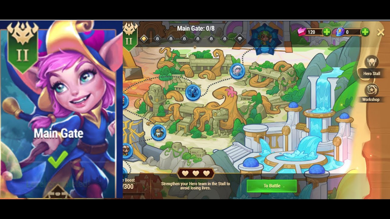 HERO WARS DOMINION ERA Verdoc Event(Cycle of Awakening) Chapter 1:Main Gate