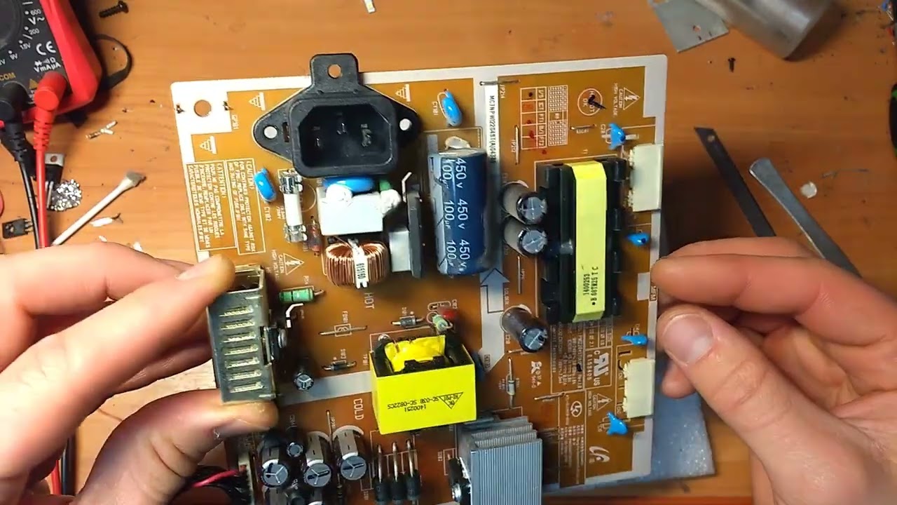 Samsung T200HD CCFL to  LED заміна ламп на діоди