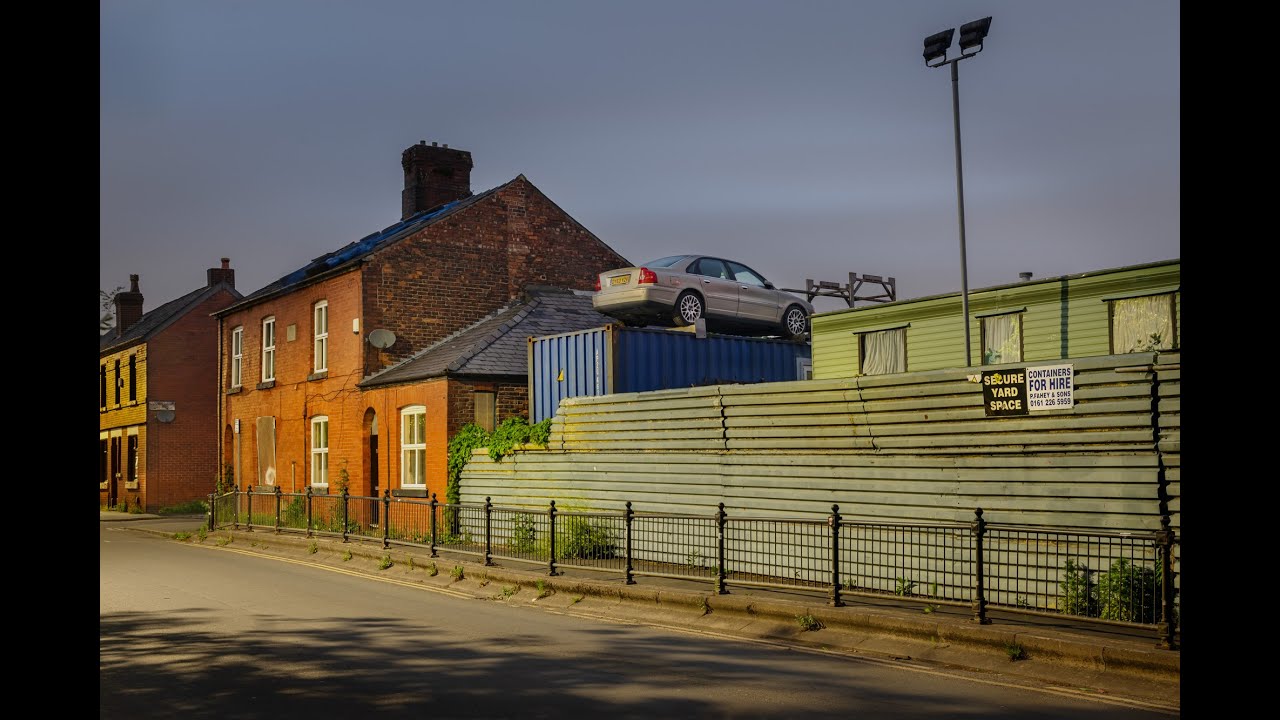 PHOTOGRAPHS TAKEN AT DAWN IN MANCHESTER, HOLT TOWN 3.10AM
