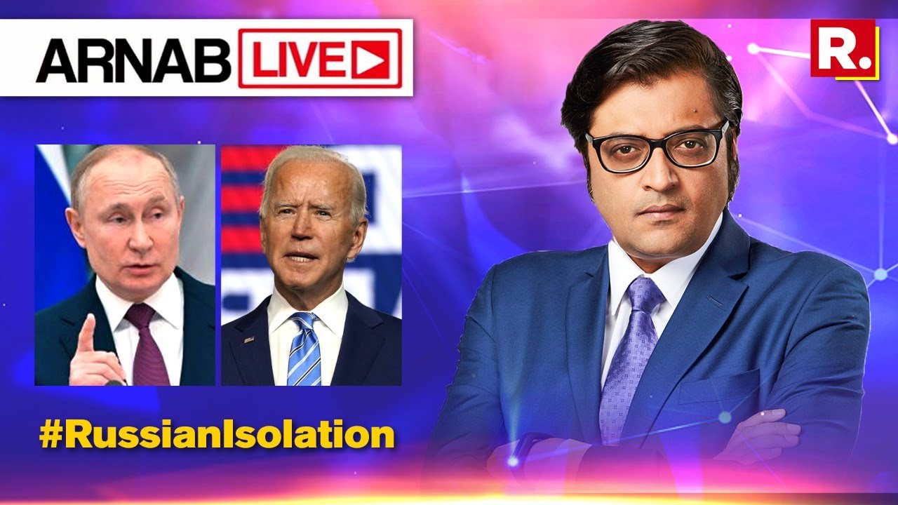 As The Ukraine War Escalates, Is It Really America Versus Russia? | Arnab LIVE