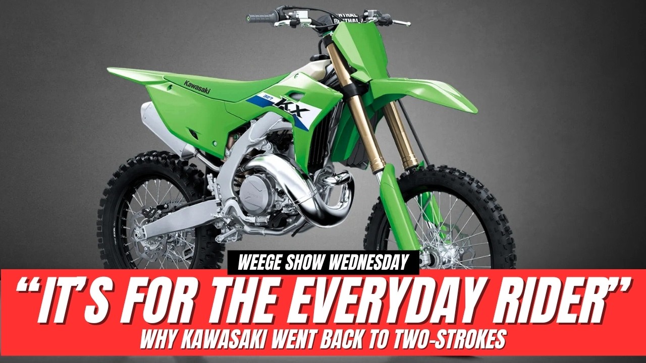 Выставка Weege в среду: Внутренняя информация о двухтактном мотоцикле Kawasaki 2027 KX327