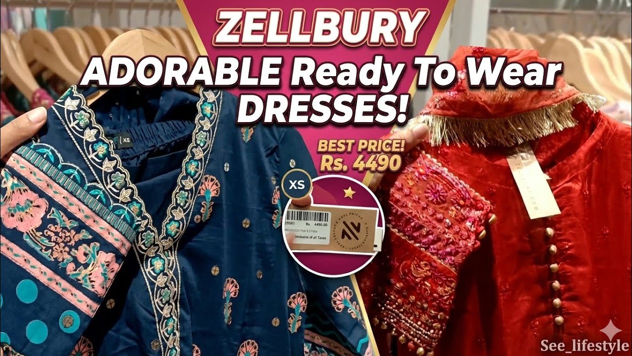 Zellbury Eid Collection 2026 | Adorable Ready To Wear Dresses | Latest Eid Outfits 