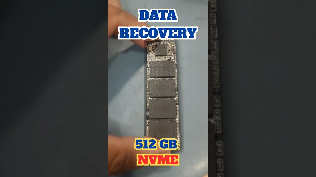 Data Recovery From 512 GB SSD Nvme #datarecovery #computer #techrepair