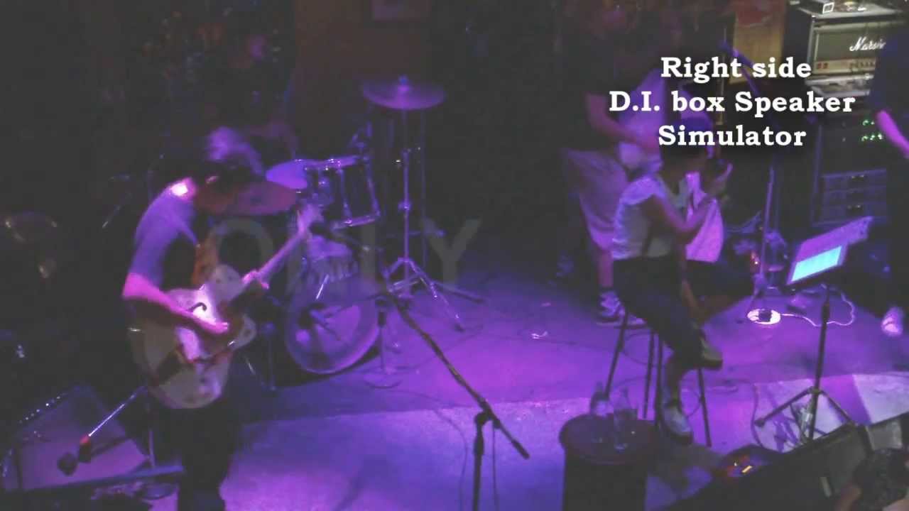 DI + SPEAKER SIMULATOR : Live performance demo by Mr.Wat. [HD] w/ English sub.