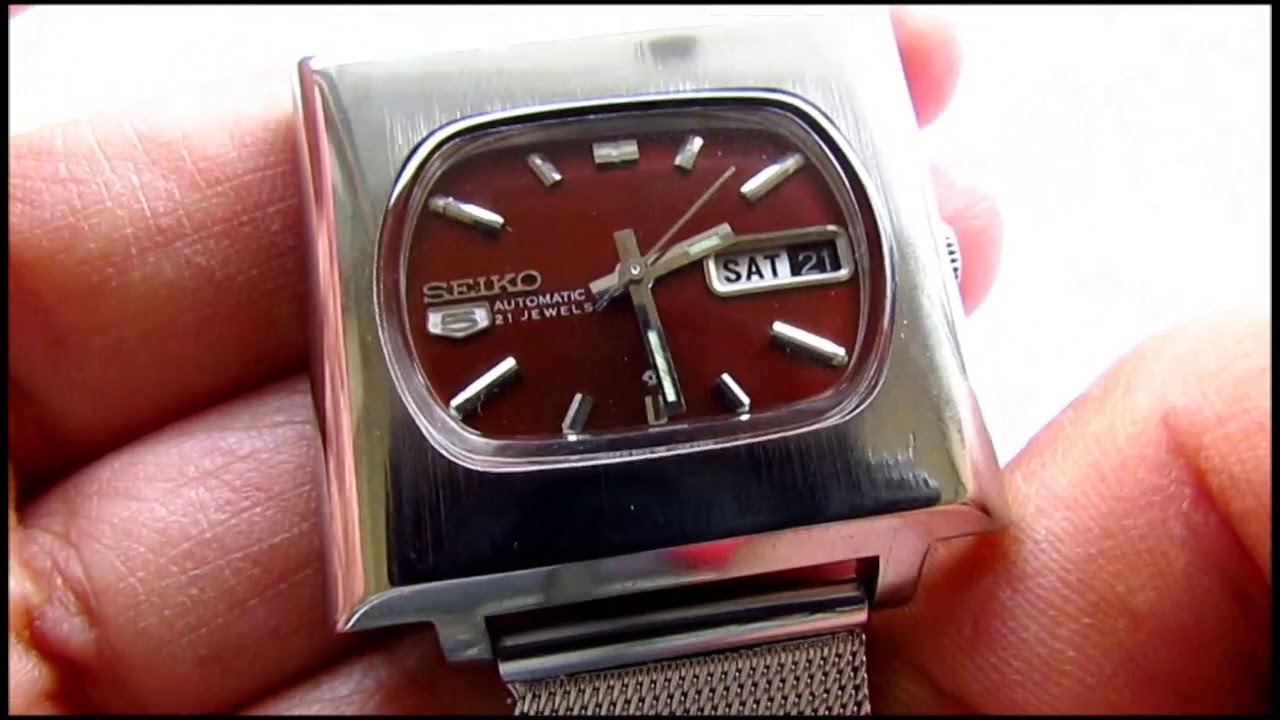Seiko 5 Tv Case 6119-5401 Automatic  Watch