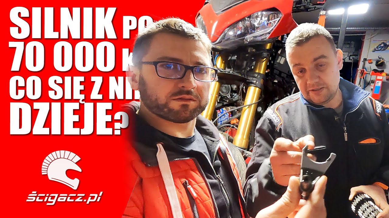 Inspekcja silnika przy zakupie motocykla po 70 000 km. Rozbieramy na części i co tam możemy znaleźć?