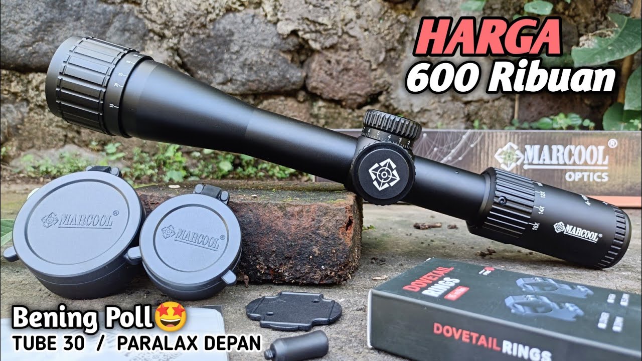 600 RIBUAN SE-BENING INI⁉️ UNBOXING MARCOOL ASSAILANT 4-16X42 AOE 
