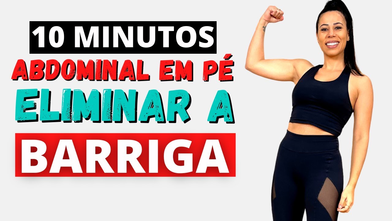 10 MINUTOS DE CARDIO PARA ELIMINAR A BARRIGA EM CASA - Laice Rodrigues