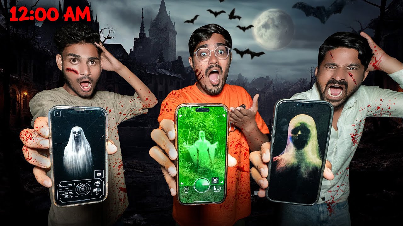 We Try 5 Ghost Hunting Apps At Night | क्या हमको भूतिया जगह भूत मिलेगा? Part-2