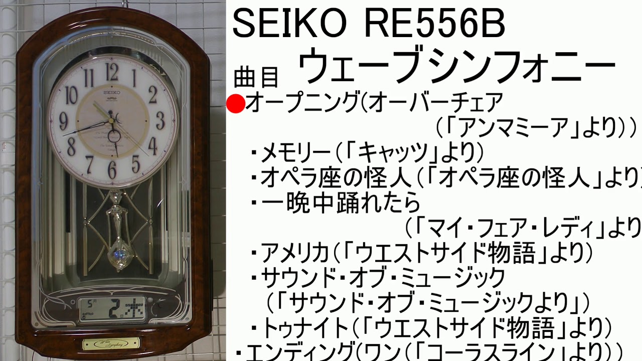 SEIKO ウェーブシンフォニー RE556B