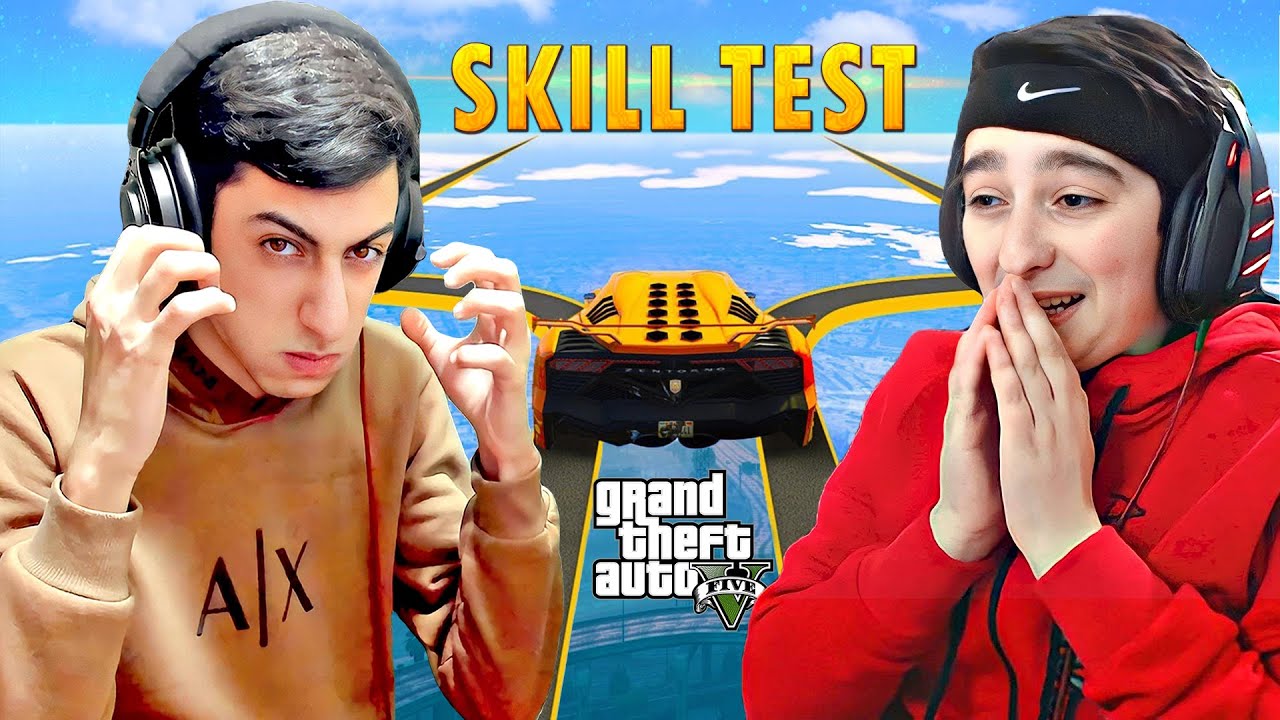 GTA 5  SKIԼL TEST💥 ➜ Դժվաարաա դժվաար🤬🤪 ➜ YUHUU GOOOOOO 4444 LIKE 😻😻 | + SAMP @zapinho