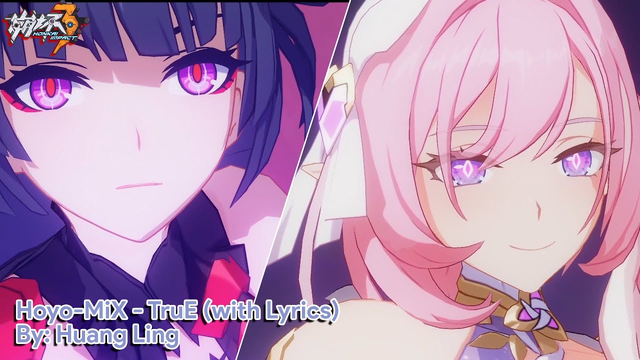 Because Of You Animation OST, HOYO-MiX - TruE (With Lyrics) | Honkai Impact 3