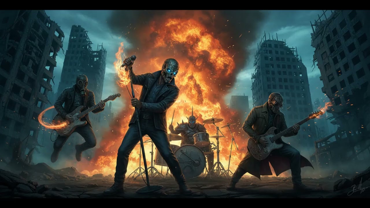 REBEL YELL &mdash; Dystopian Rock | A Performance Born from Chaos