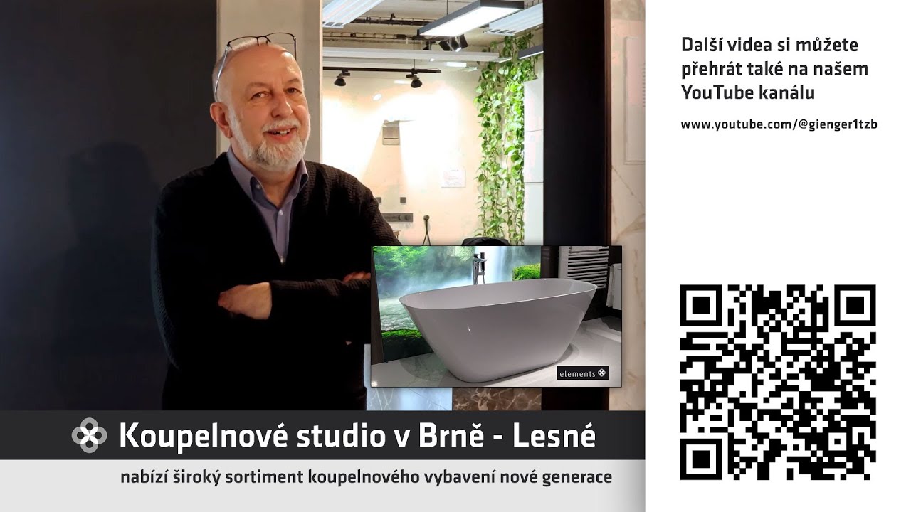 Elements - nové koupelnové studio v Brně - Lesné