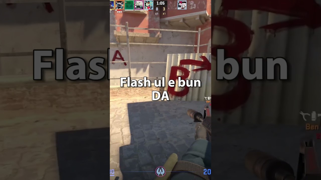 Cel mai bun Flash 😂 #csgo #romania #gamer #cs2