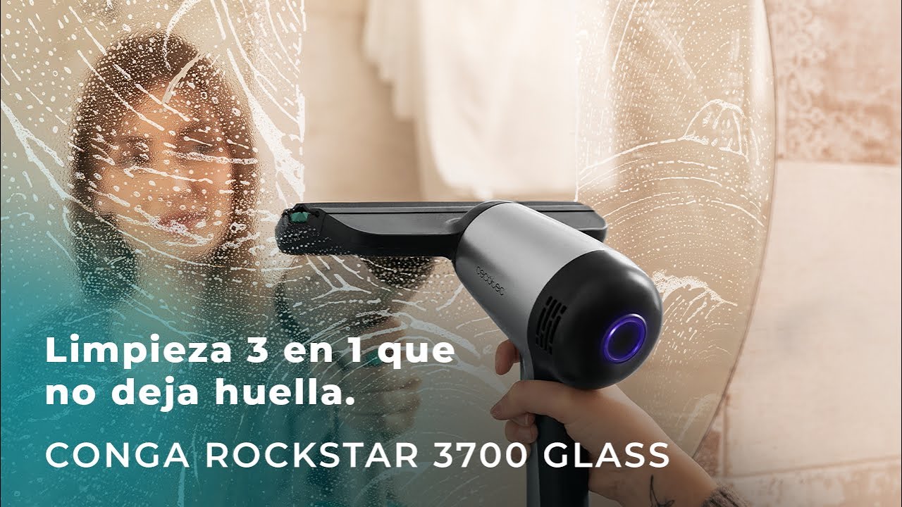 Aspirador limpiacristales Conga Rockstar 3700 Glass