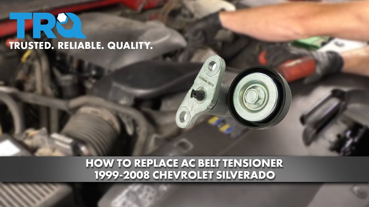 How to Replace AC Belt Tensioner 1999-08 Chevy Silverado