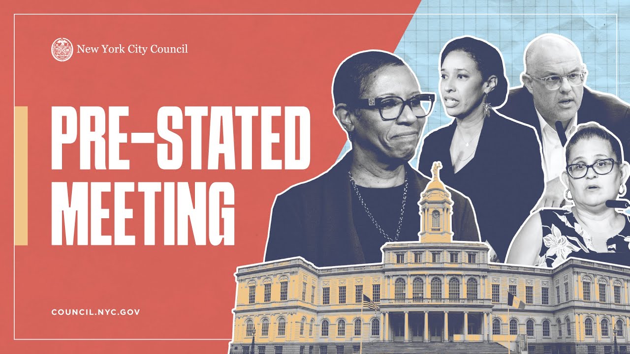 🔴 LIVE: @NYCSpeakerAdams Joins Council Members to Discuss the Legislative Agenda for Today&rsquo;s Stated