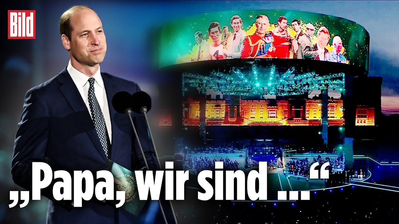 Prinz Williams rührende Worte an König Charles III.