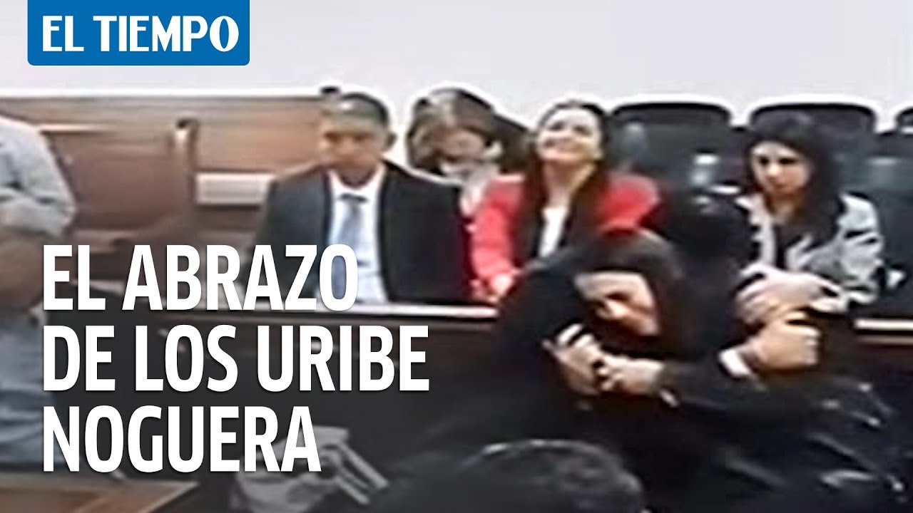El abrazo de los Uribe Noguera cuando juez los absolvió en caso Samboní | EL TIEMPO