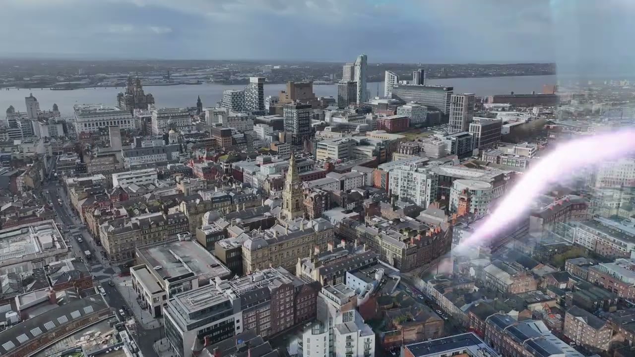 4K Droneview | Liverpool, England | FlyingPlanet