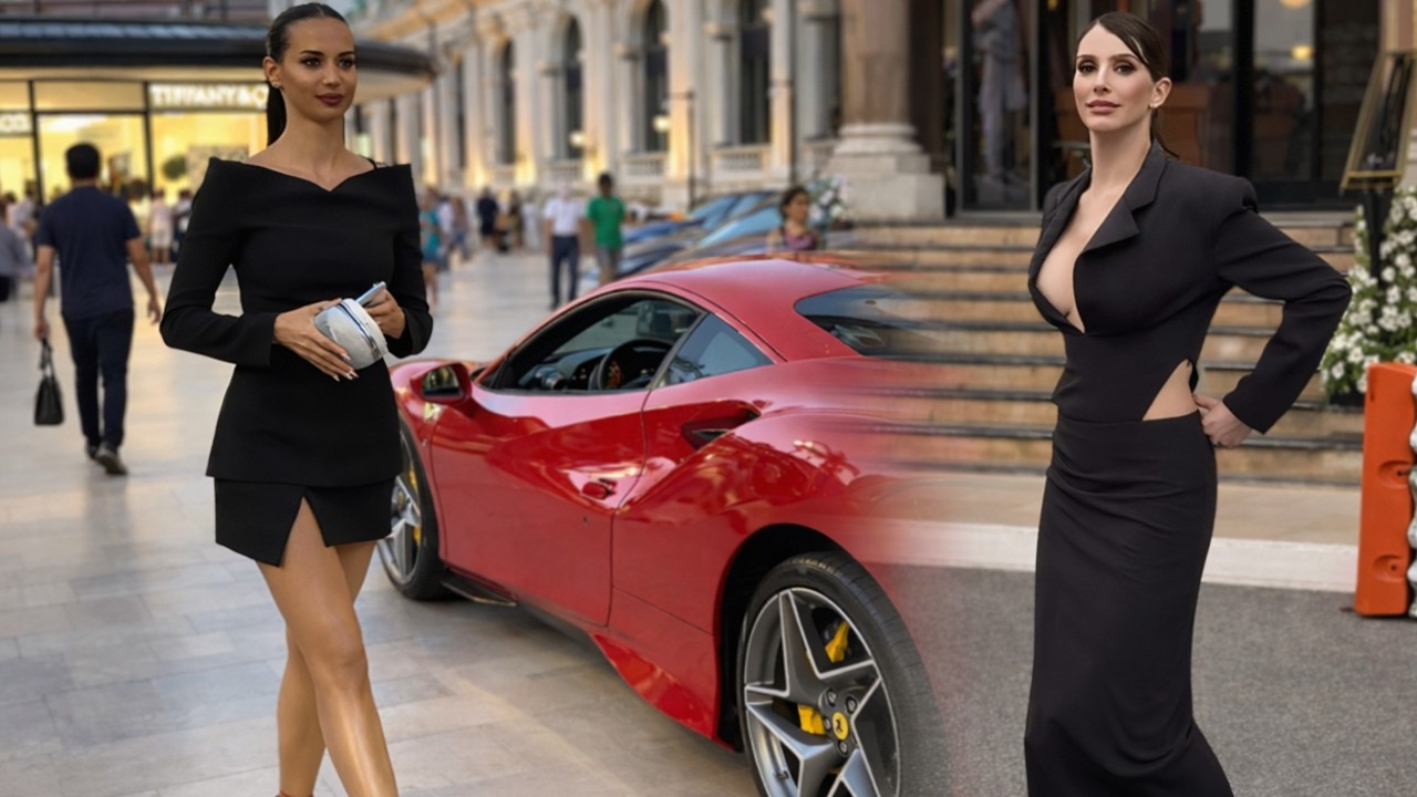 Beautiful Women & Luxury Life in Monaco | Day to Night Atmosphere
