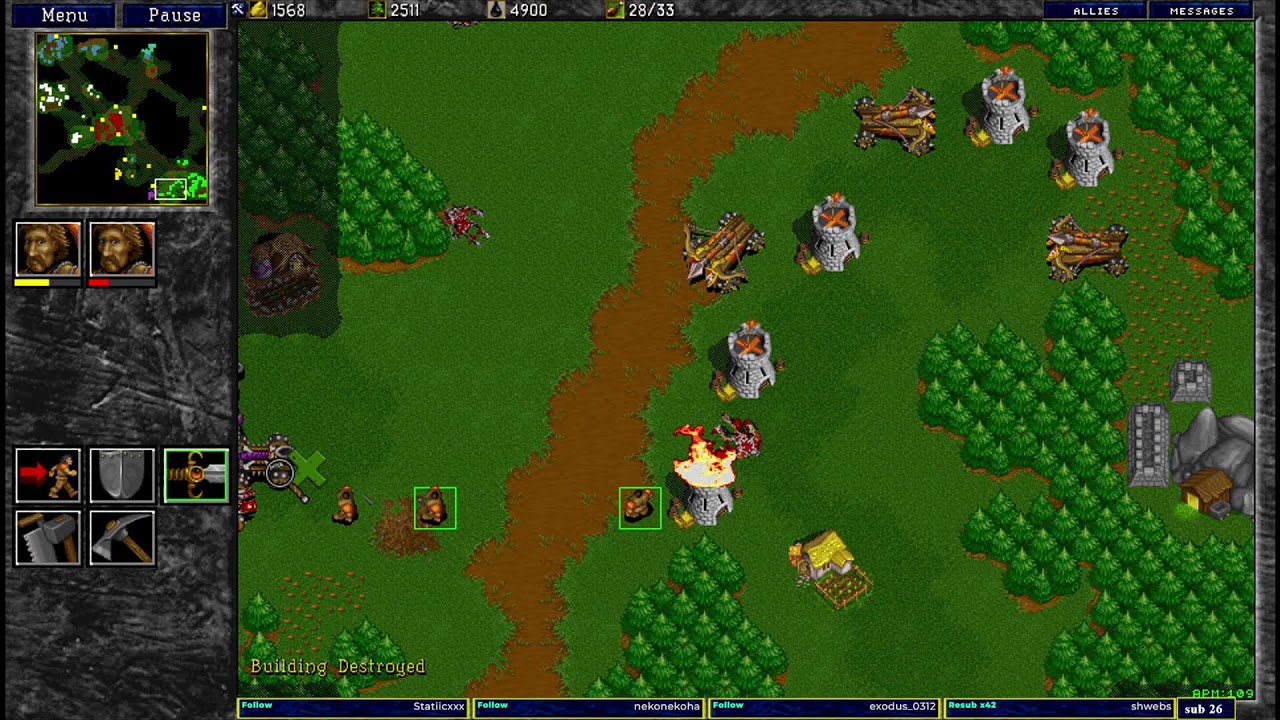 Warcraft 2 Remastered/classic 26.8.2025