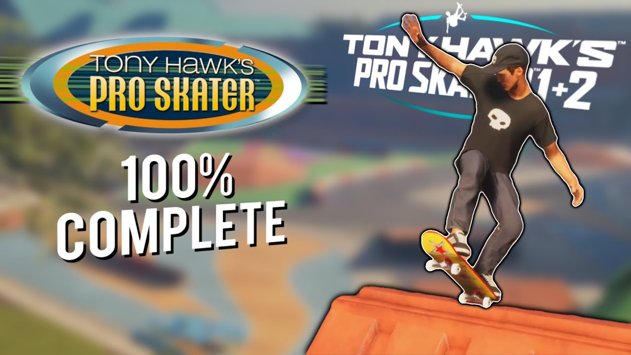THPS 1 + 2 - Completing Tony Hawk's Pro Skater 1 100% | FULL THPS 1 PLAYTHROUGH