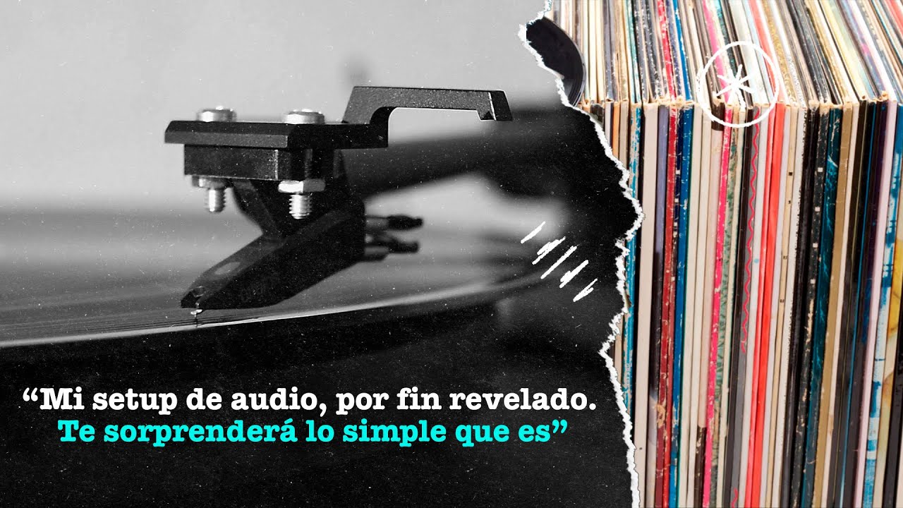 Les muestro mi equipo de audio por primera vez.