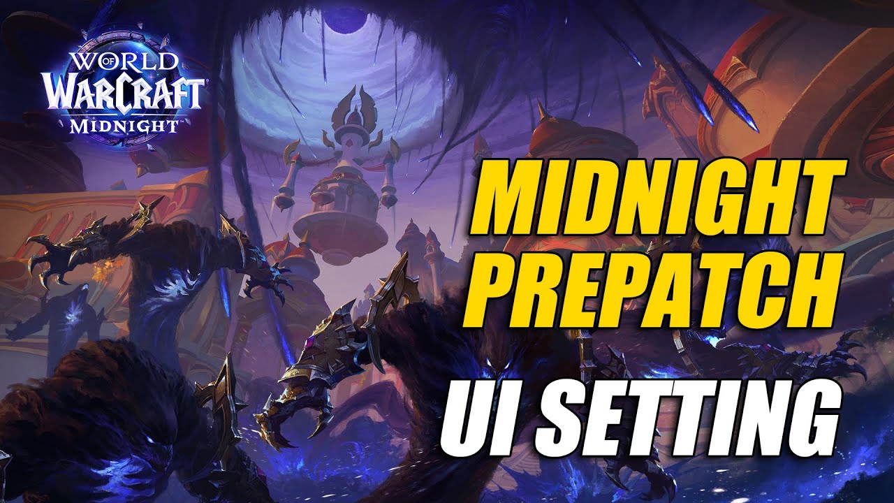 26.1.25. 소한밤 UI 만들기 - 와우 12.0.1 / UI Setting in Midnight Pre-Expansion Update - WOW 12.0.1
