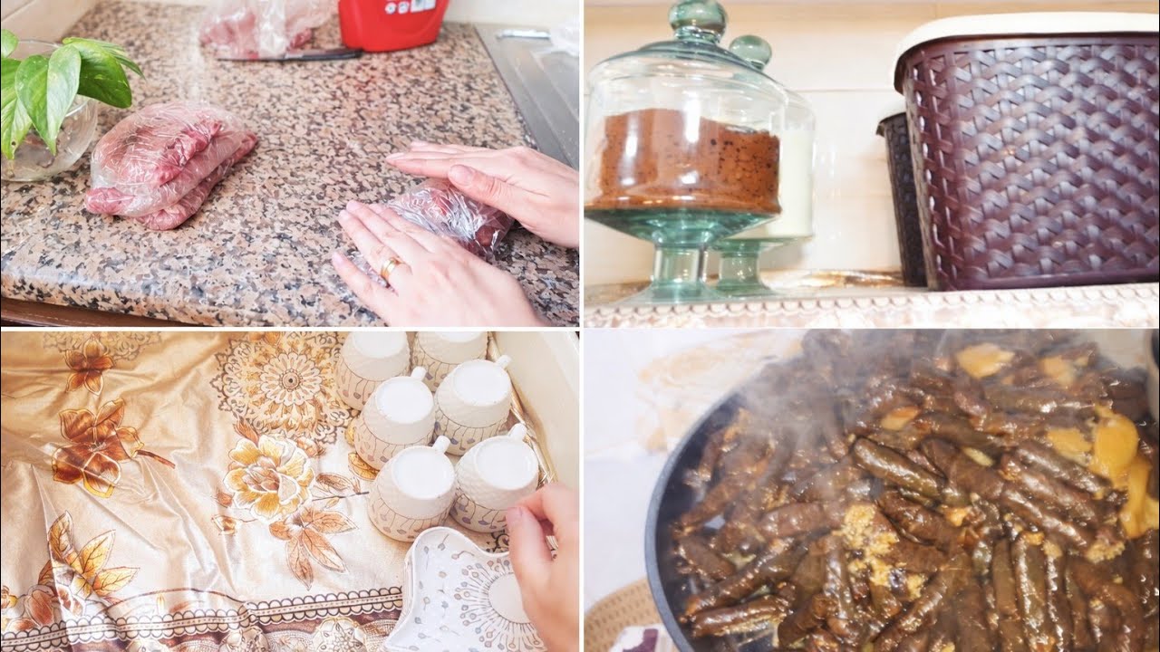 كيف بنظم ميزانية البيت #تنضيف البراد #مشتريات #دوالي #روتيني اليومي