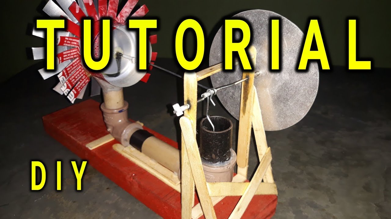 Motor Stirling de Latinha 3 tutorial