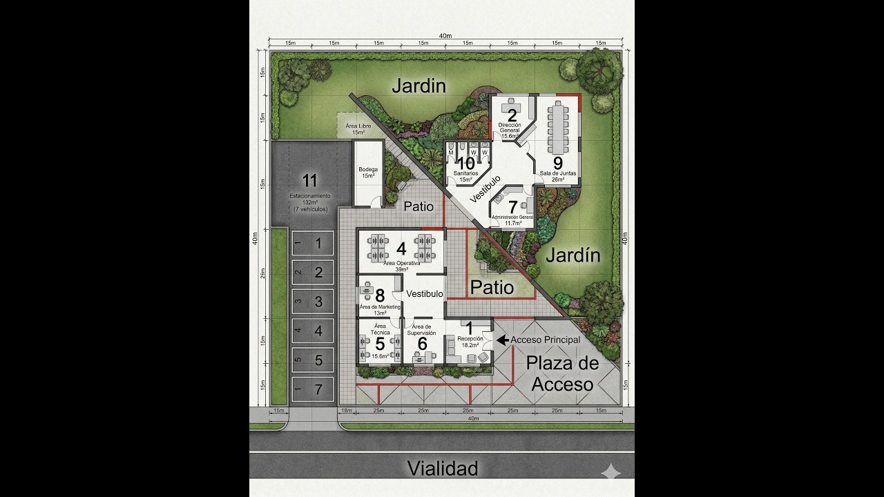 Proyecto estudio de Arquitectura Sirius 1er semestre