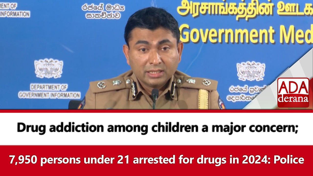Nearly 8,000 children and youth under 21 arrested for drug charges in 2024: Police