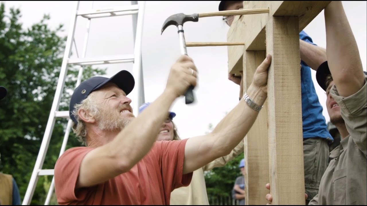 Elm Barn - A Traditional Timber Framing & Raising Project