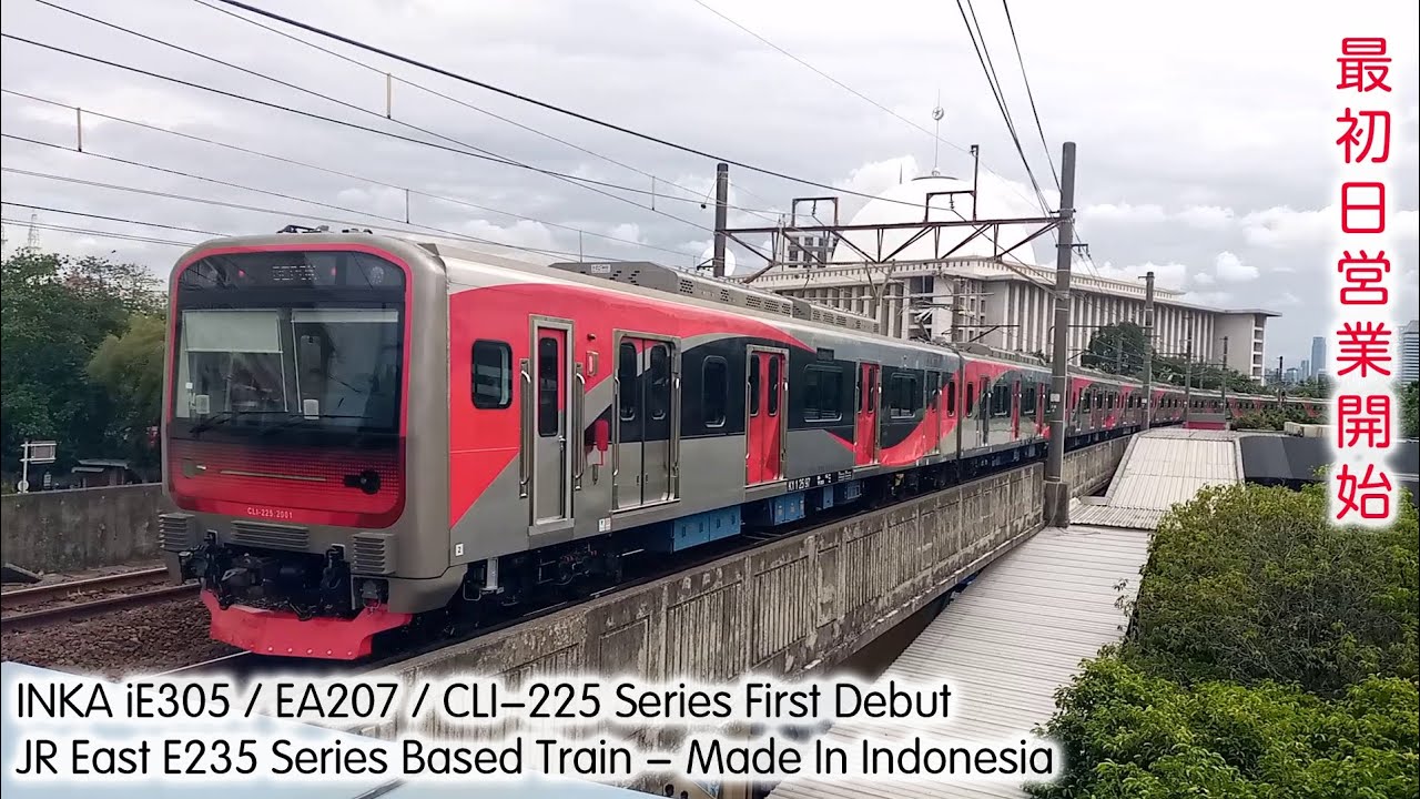 Perjalanan Perdana KRL INKA iE305: Review 30 Menit Kereta Listrik Terbaru Di Indonesia Mirip JR E235