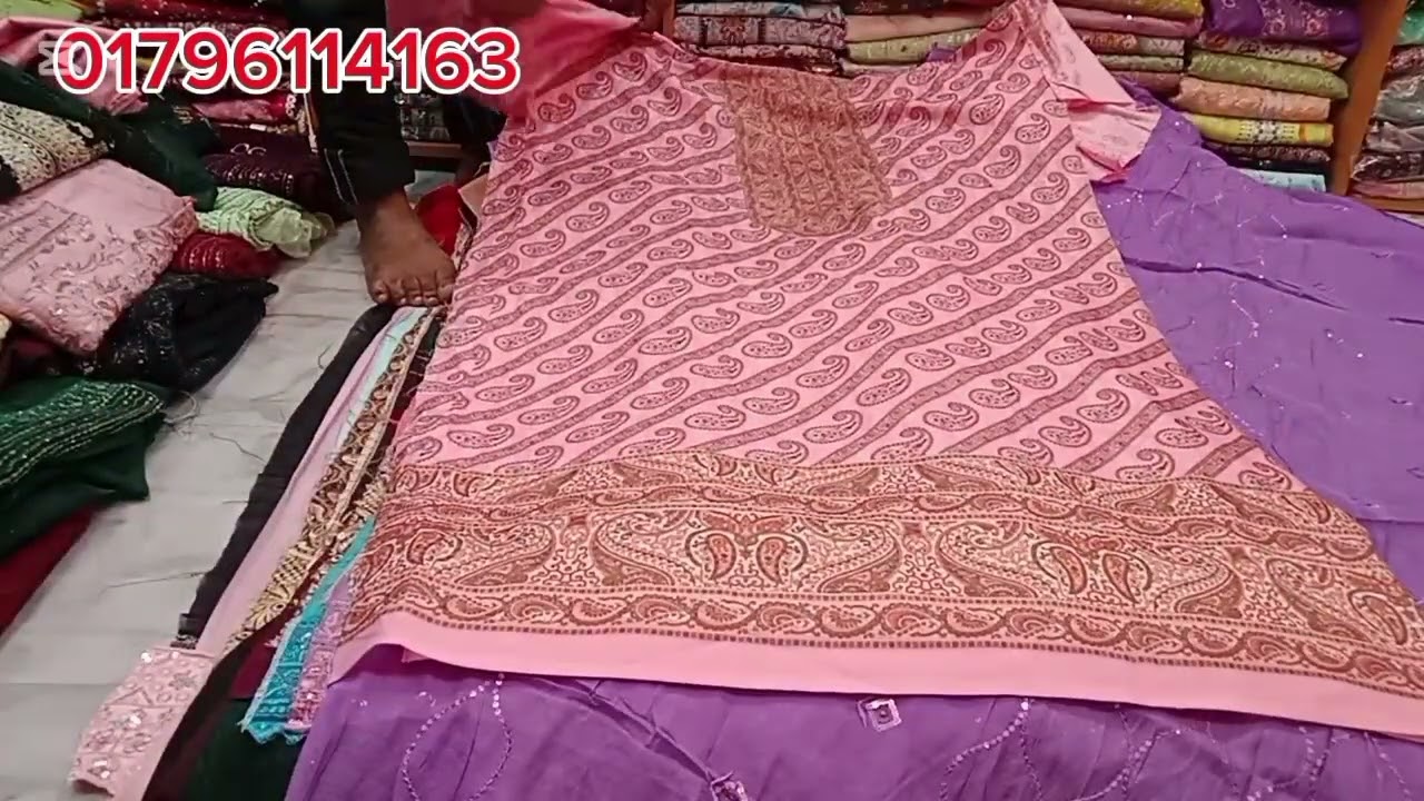 বাম্পার অফার ১২০০ টাকা দামের থ্রি পিস মাত্র ৬০০ টাকা অফার সীমিত সময়ের জন্য 