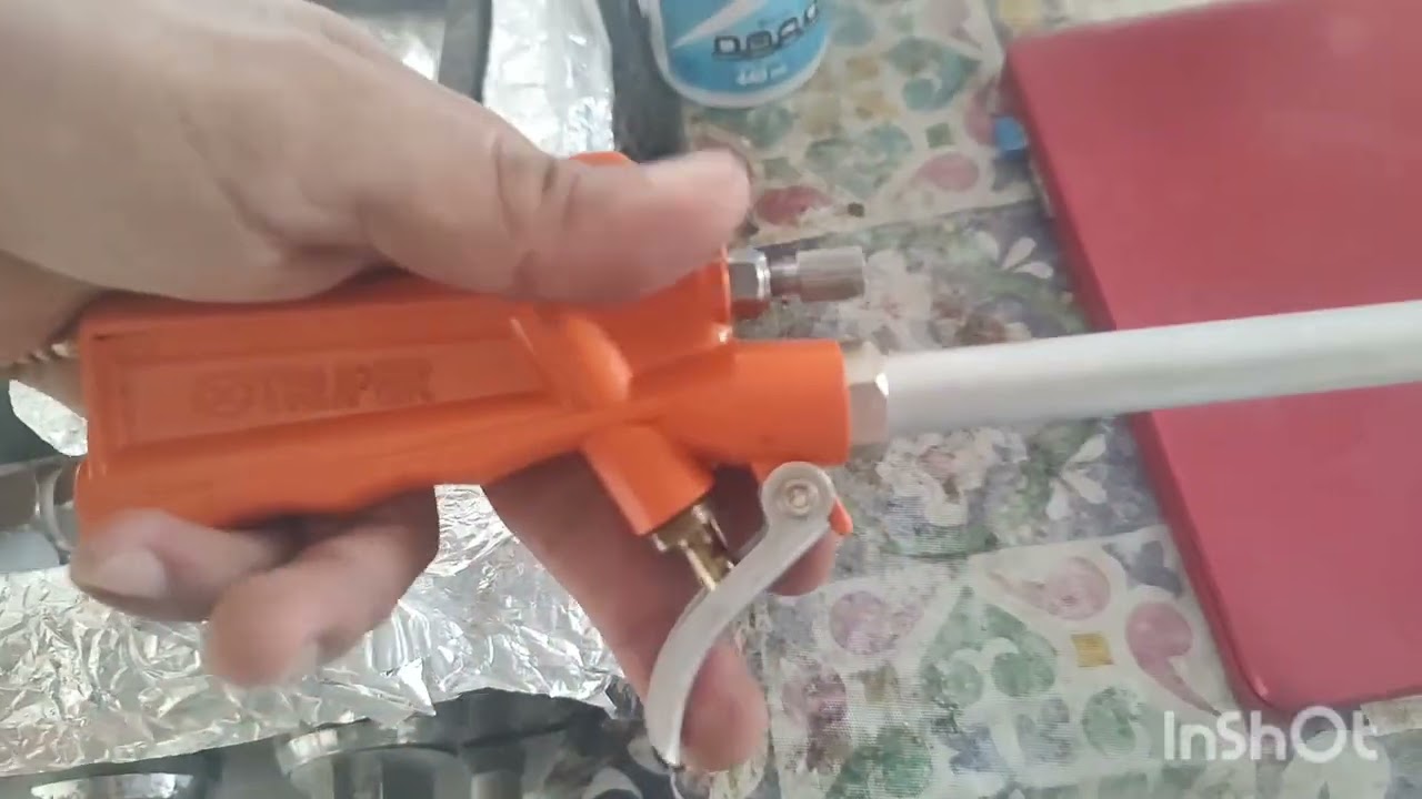 pistola de aire Truper resena