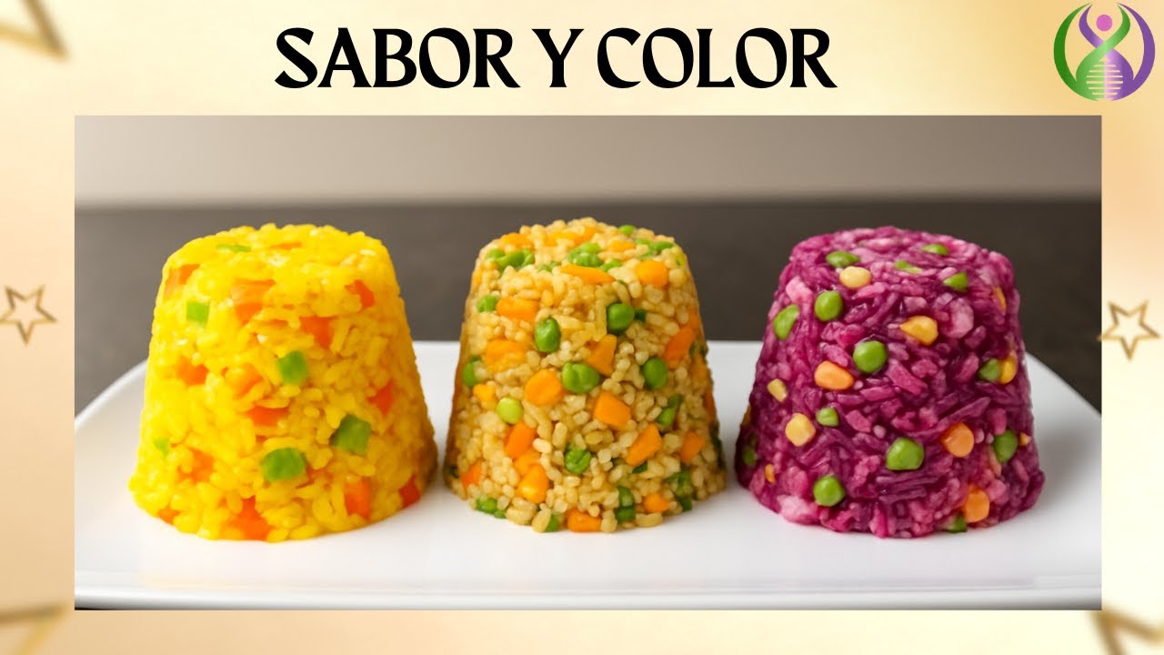ARROCES DE COLORES FACILES DE HACER