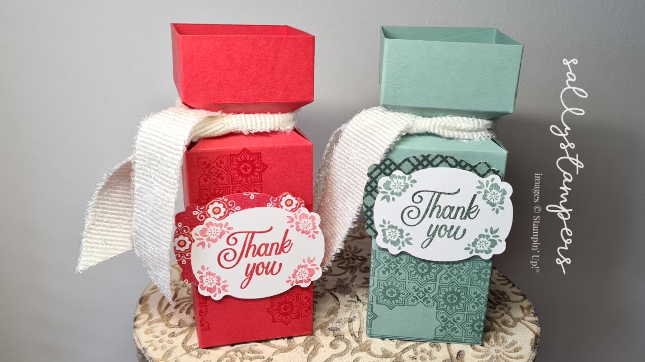 How To Make A Lovely Half Cracker Box