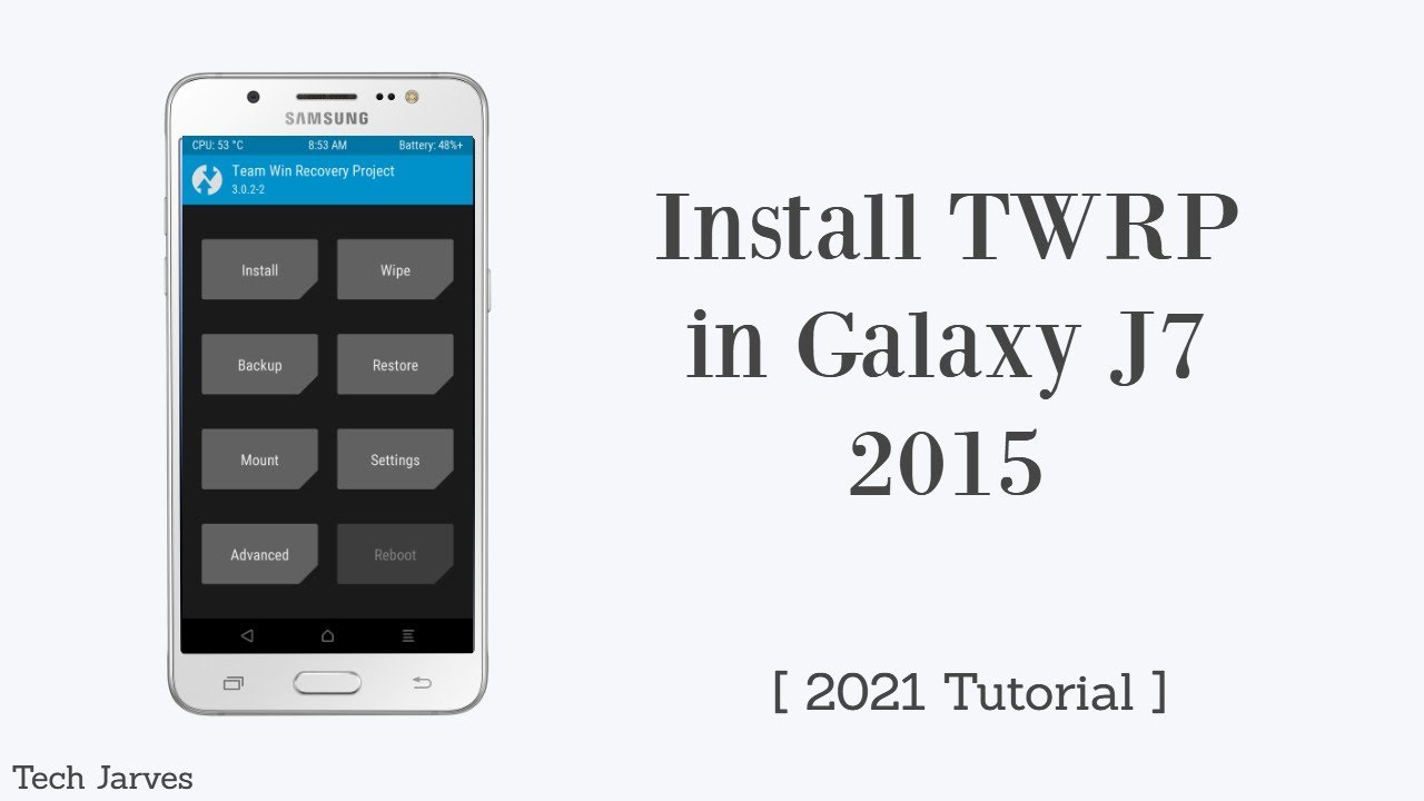 как установить twrp на samsung j7 2015
