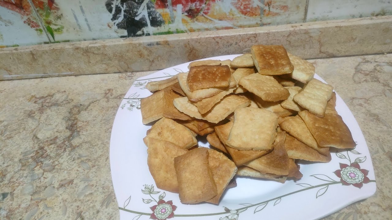وعملنا انهارده بسكويت شاي 