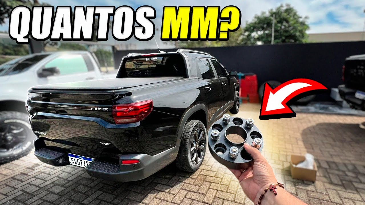 TESTANDO QUAL O ESPAÇADOR DE RODA IDEAL PARA A MONTANA!