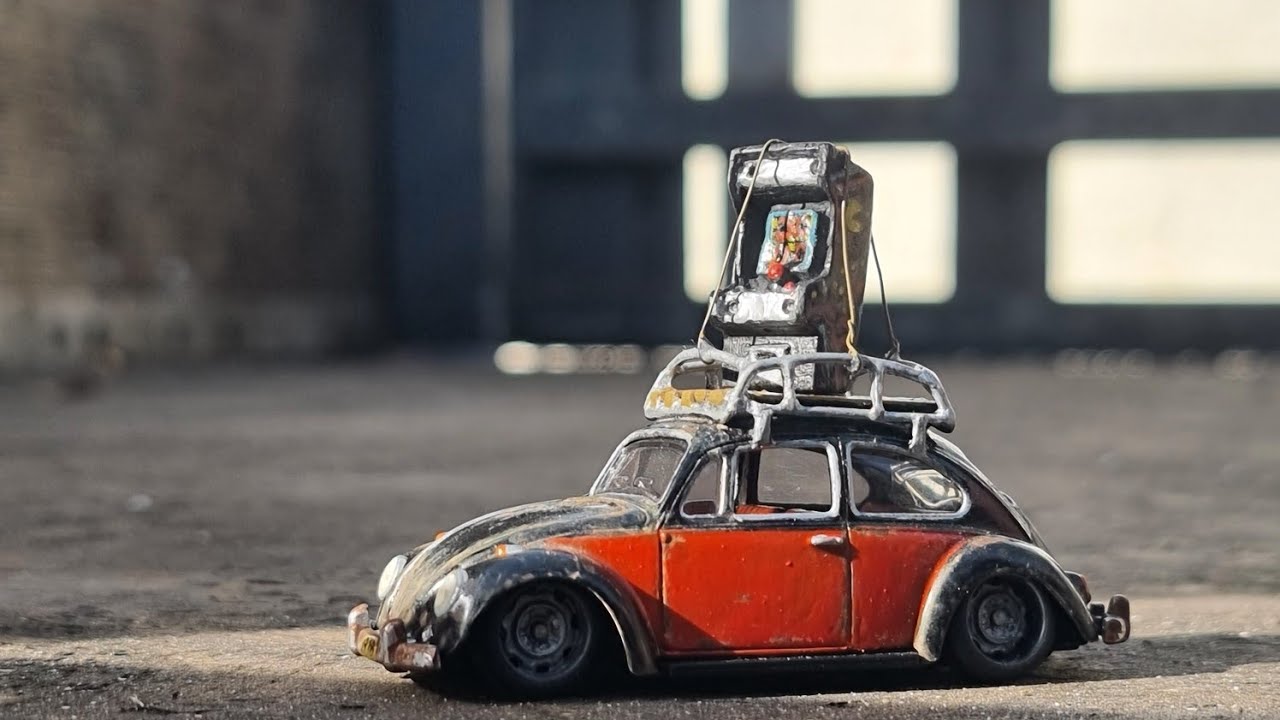 Изготовление на заказ модели жука в масштабе 1:64 в качестве подарка.