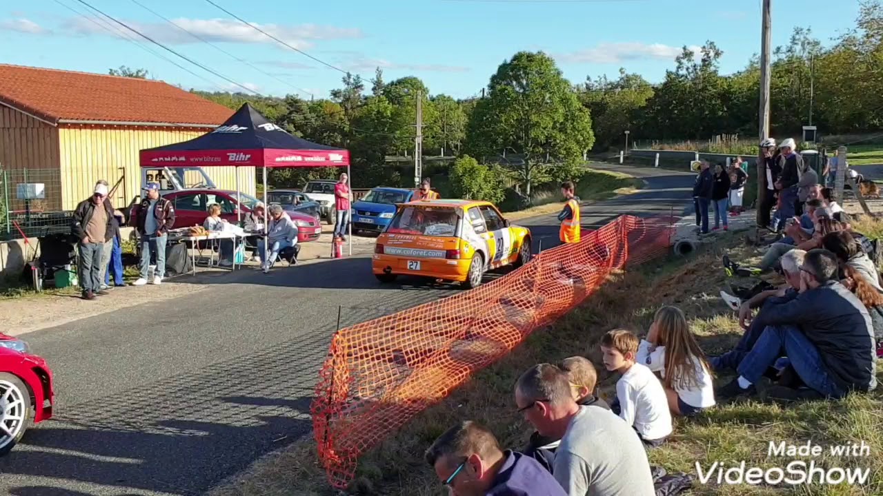 Depart Rallye des noix de firminy 2019