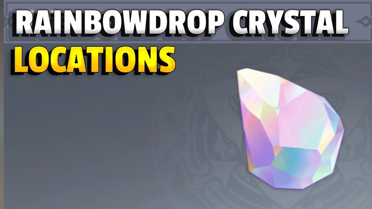 Rainbowdrop Crystals Locations | Genshin Impact