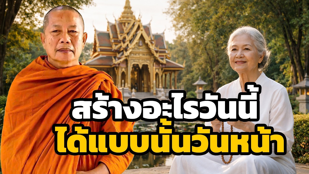 สร้างบุญได้สวรรค์ สร้างบาปได้นรก  เหตุและผล ธรรมะคลายทุกข์ พระมหาบุญช่วย ปัญญาวชิโร 3