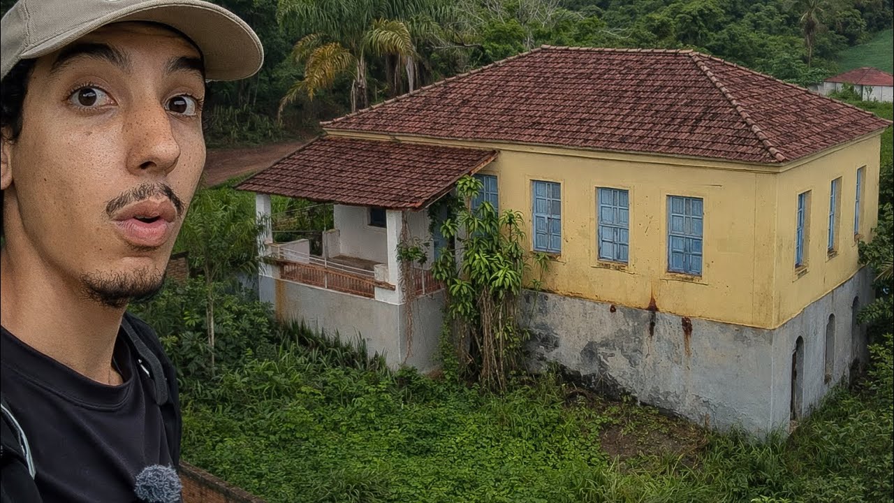 MISTERIOSO CASARÃO ABANDONADO ONDE ACHAMOS UMA COBRA